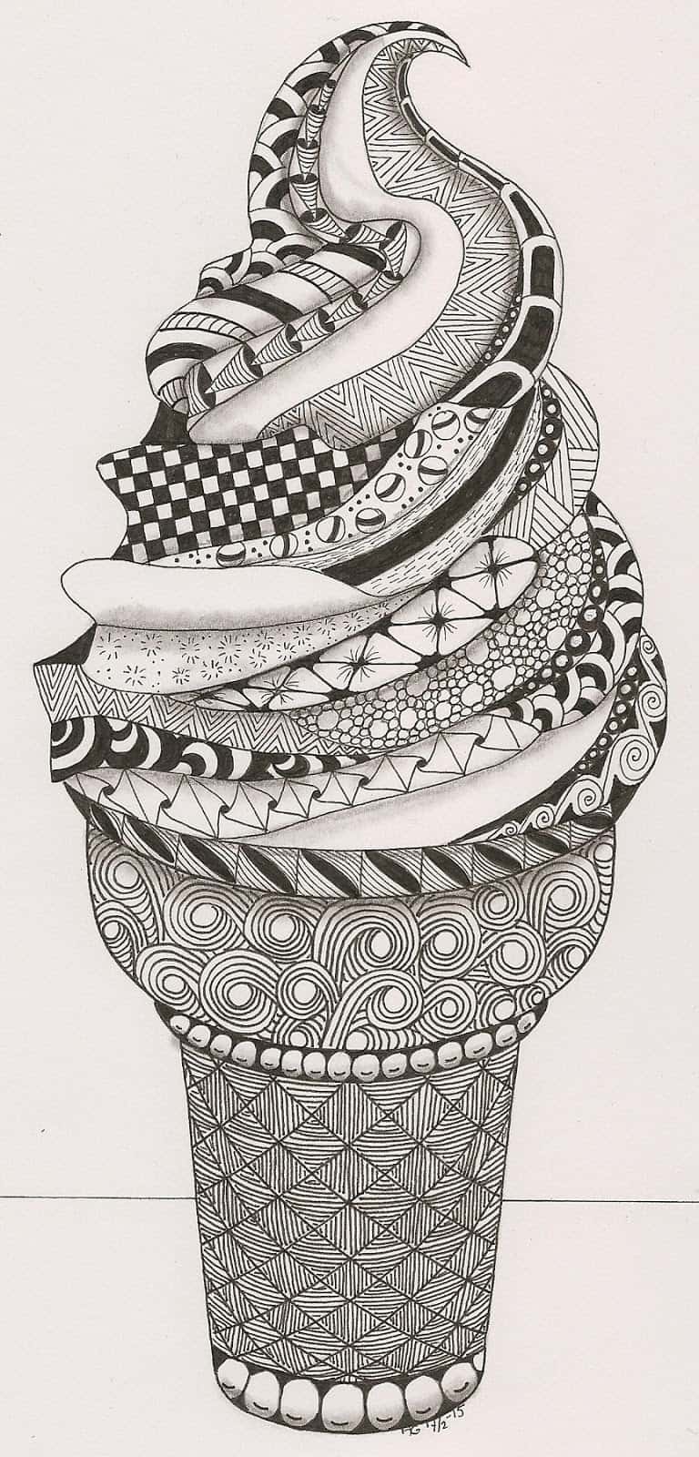 How to Zentangle - Tutorial For Kids and Adults in 2024 · Craftwhack