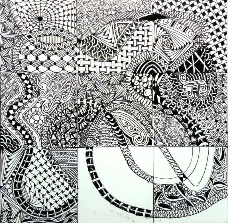 How to Zentangle - Tutorial For Kids and Adults in 2023 · Craftwhack