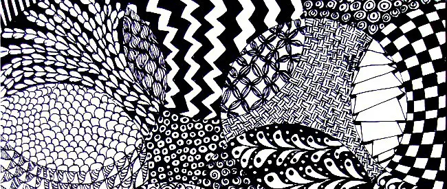 cropped zentangle