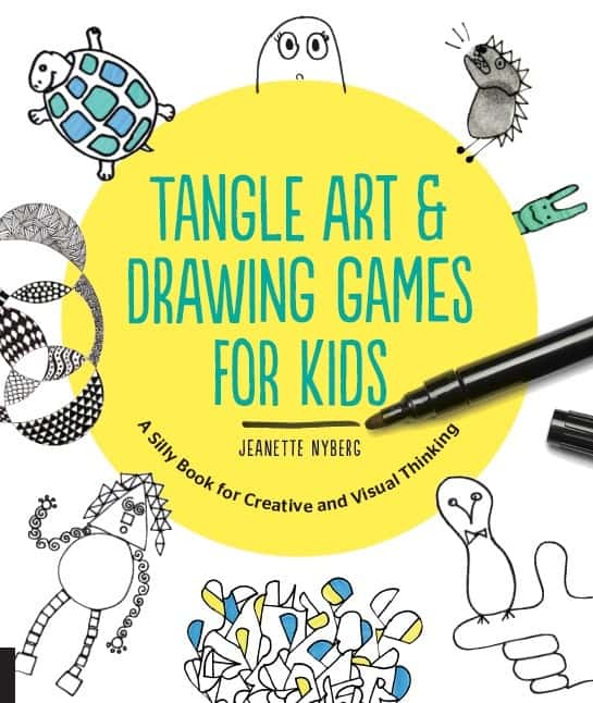Tangle Art and Drawing Games for Kids book