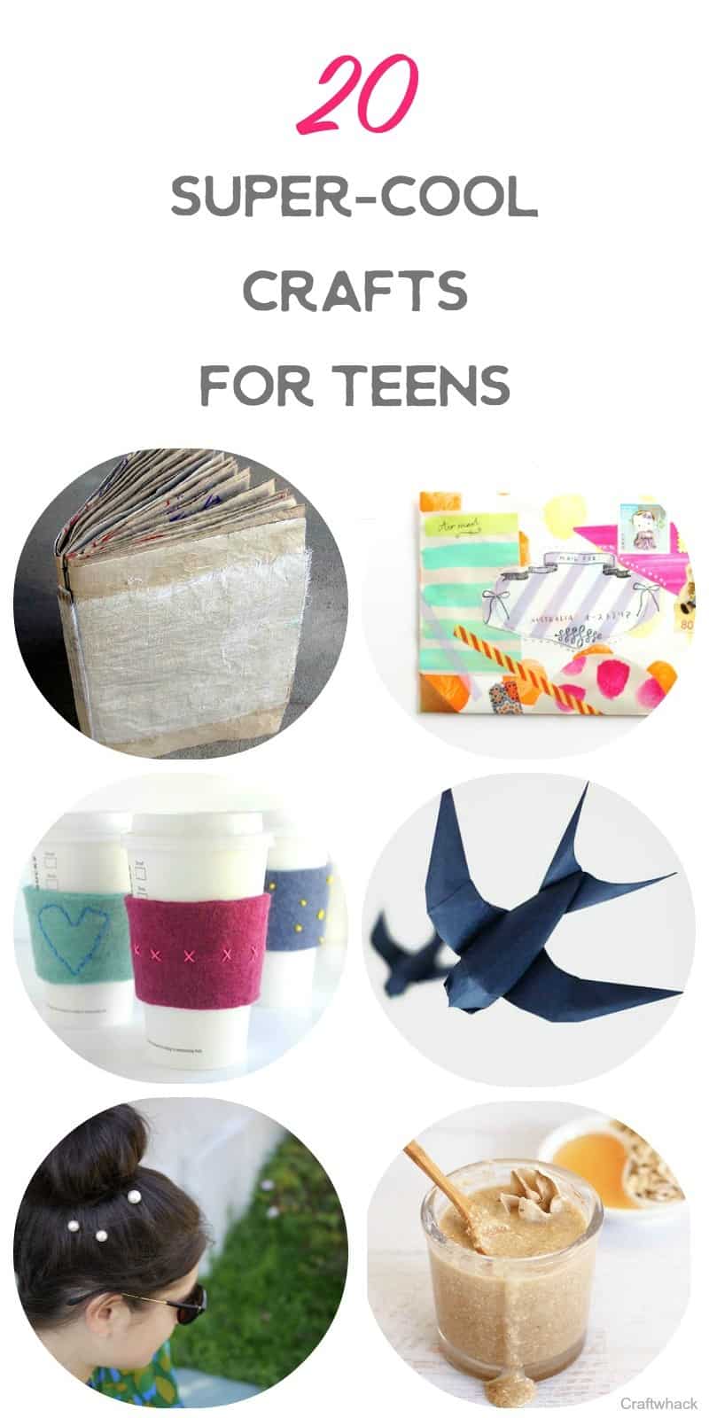 20 Super cool crafts for teens - great ideas for creative teens