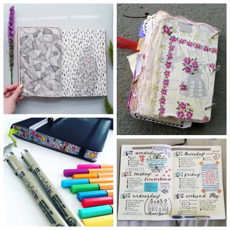 Art journals and paper planners roundup