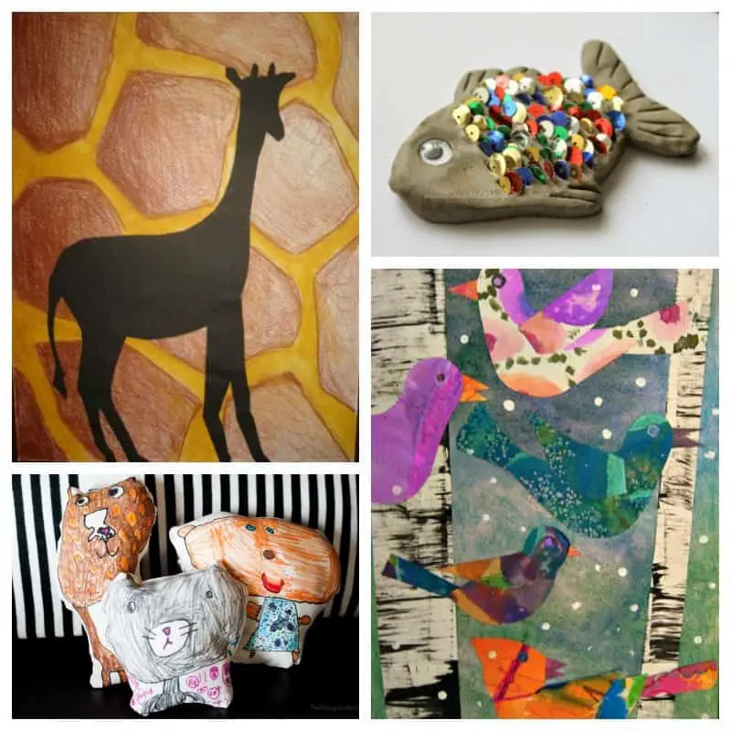 Slashcasual: Animal Art Projects For Kids