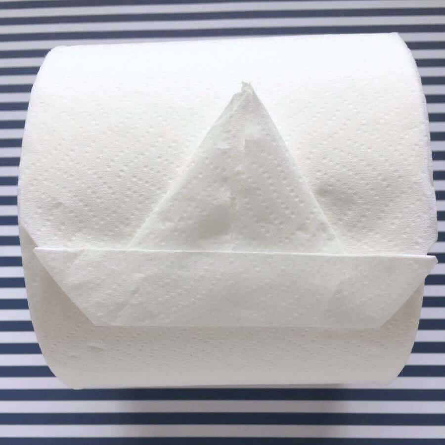 how to make a sailboat on toilet paper