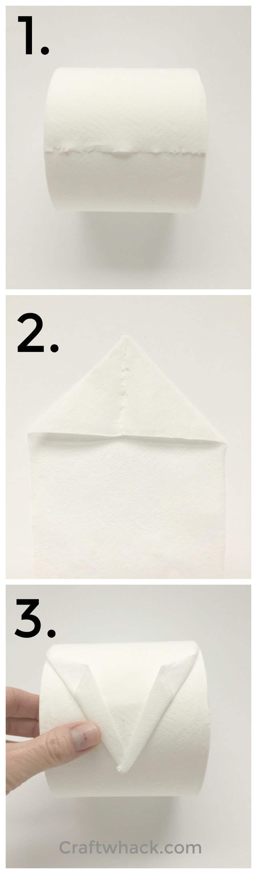 how to make a sailboat on toilet paper