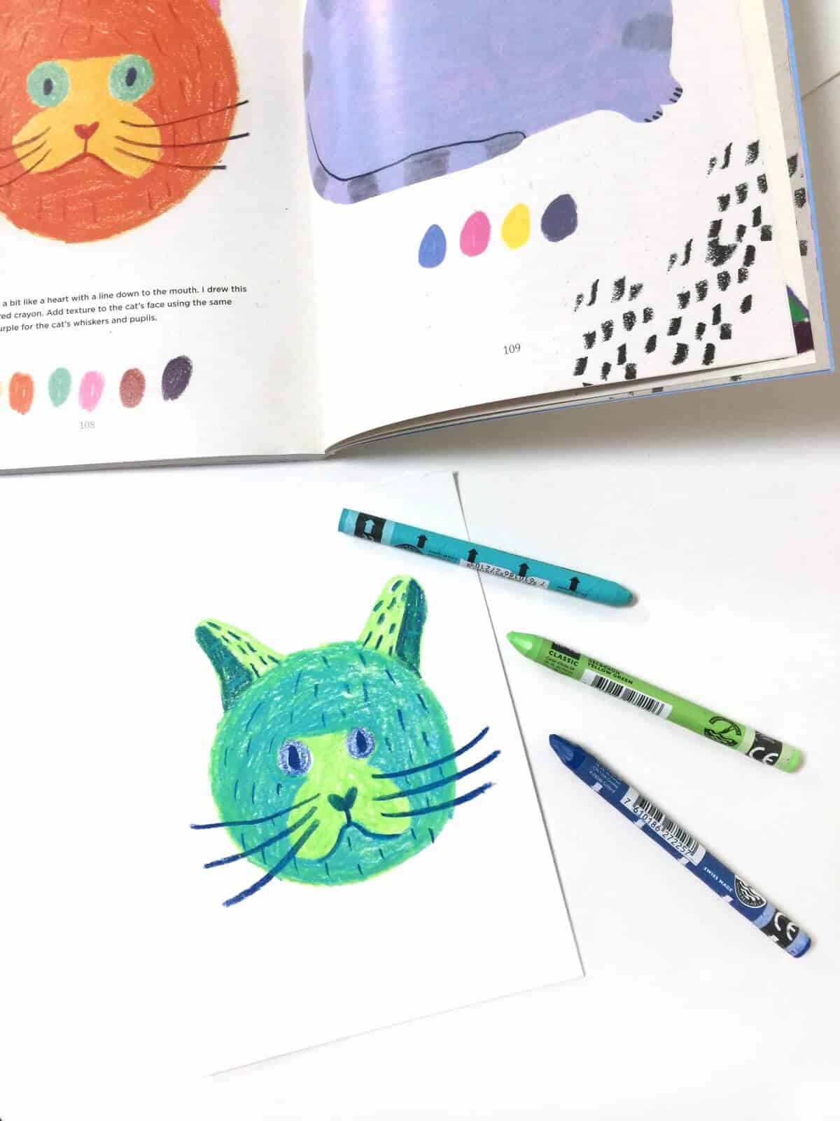 Monika Forsberg's book, Crayon An Artist's Colorful Guide to Drawing on the go! is awesome.