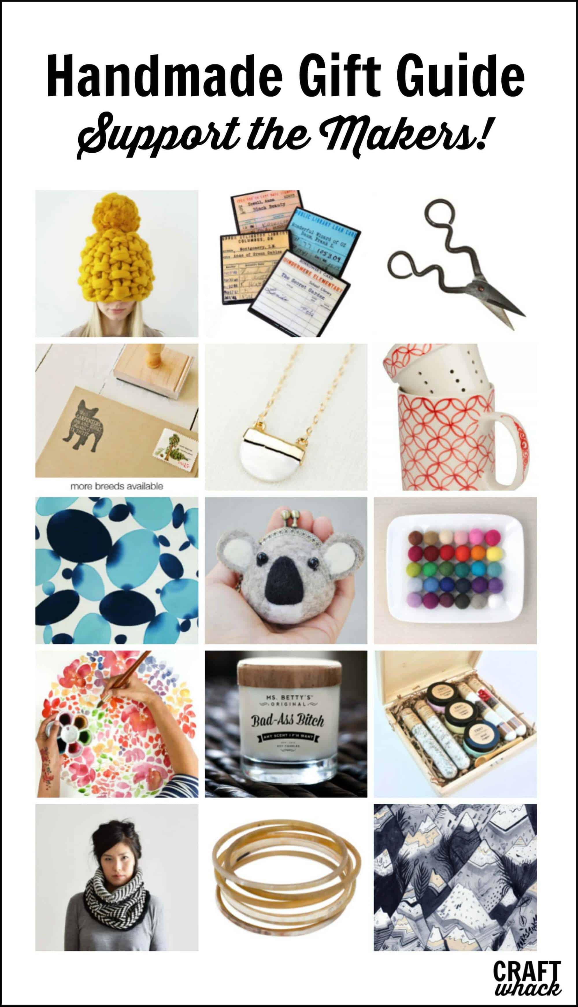 Artisan made gifts! 2022 gift guide from Craftwhack