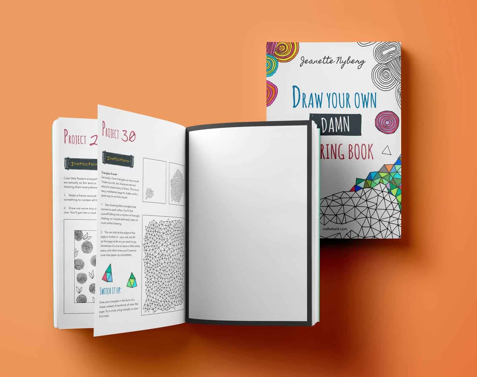 Draw Your Own Damn Coloring Book by Jeanette Nyberg