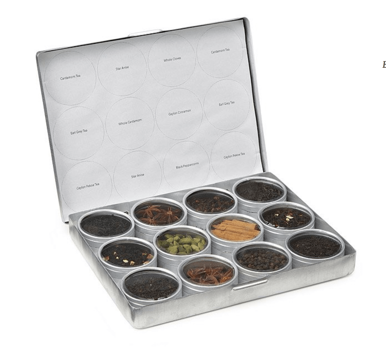 Chai tea mixing kit