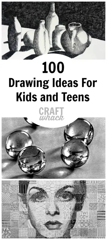 Drawing Prompts for Kids, Adults, and Teens - Drawings Of