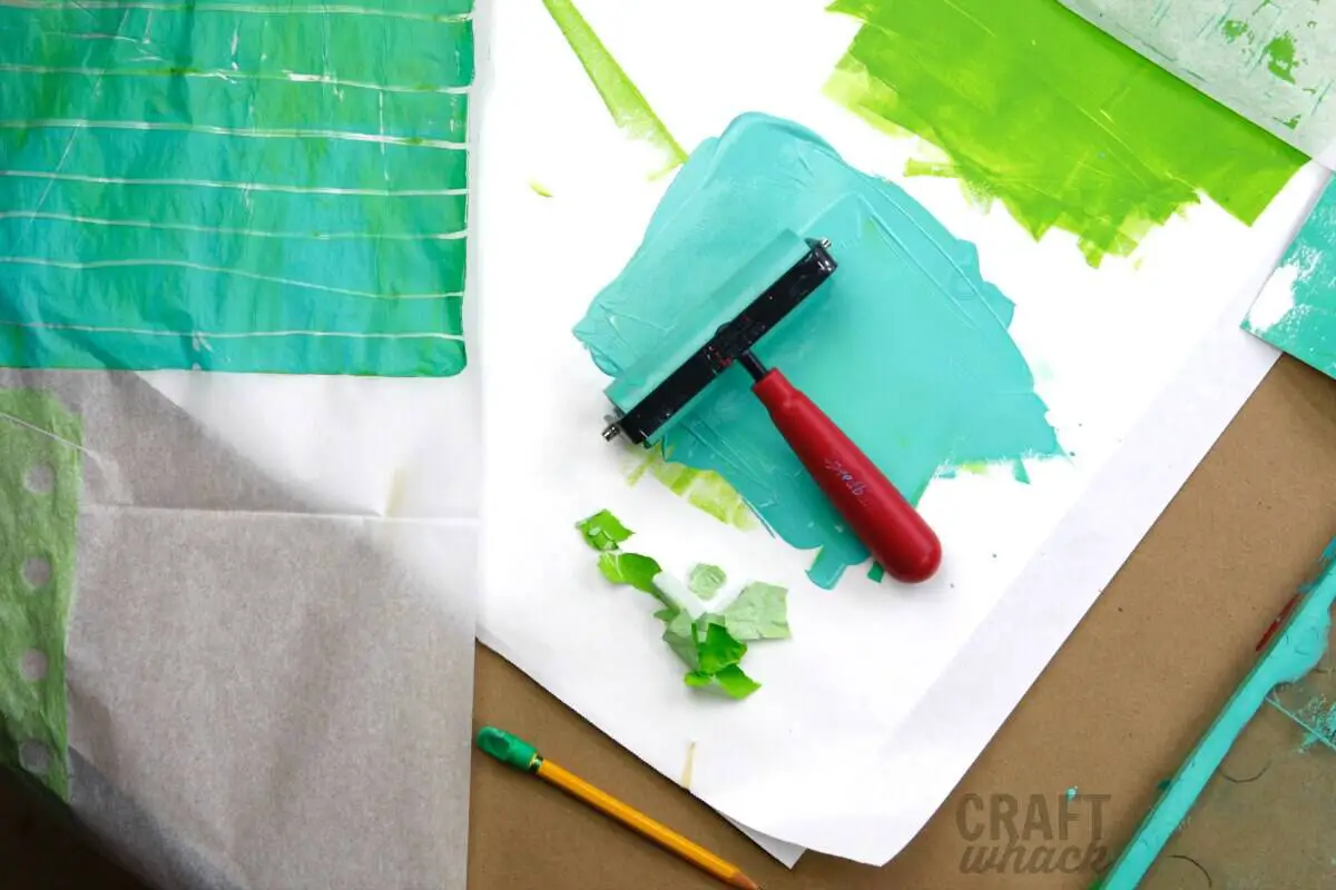 gelli plate printing supplies