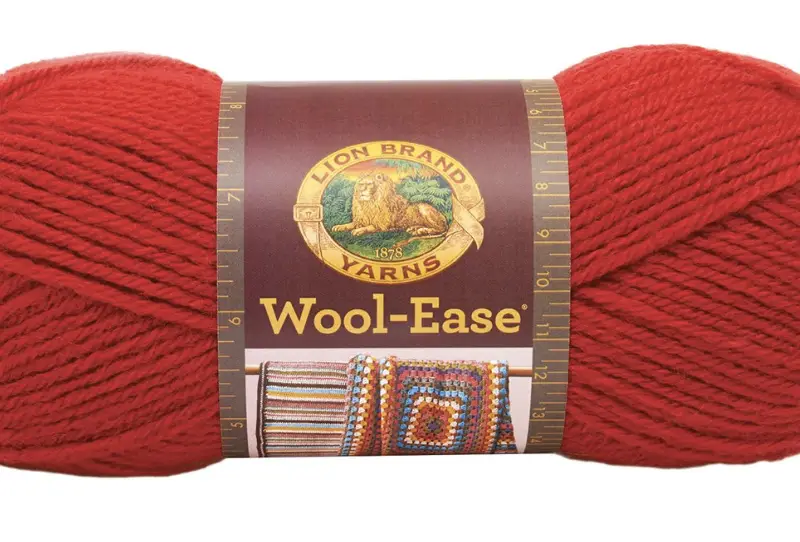 lion brand wool ease yarn