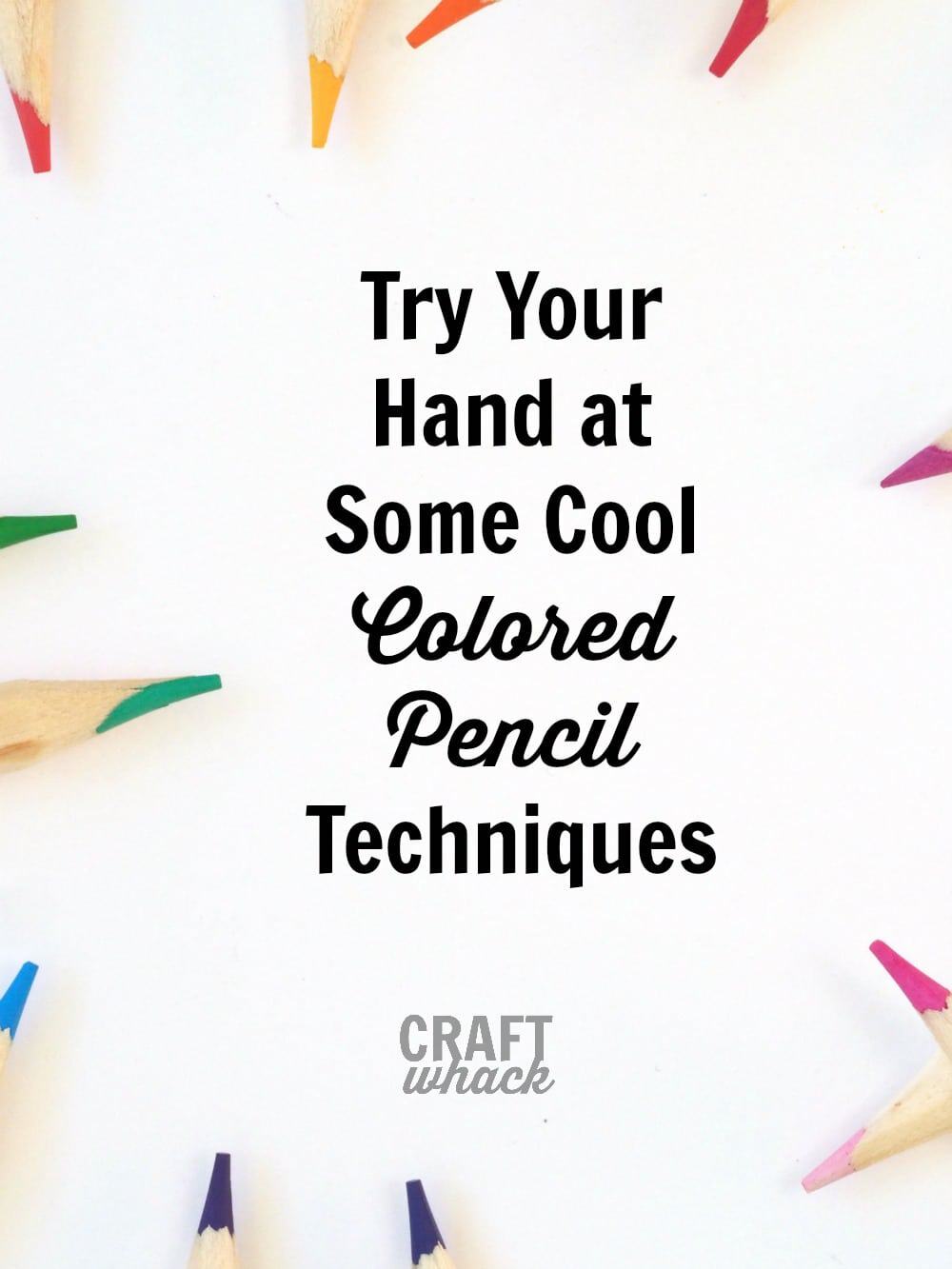 colored pencil techniques