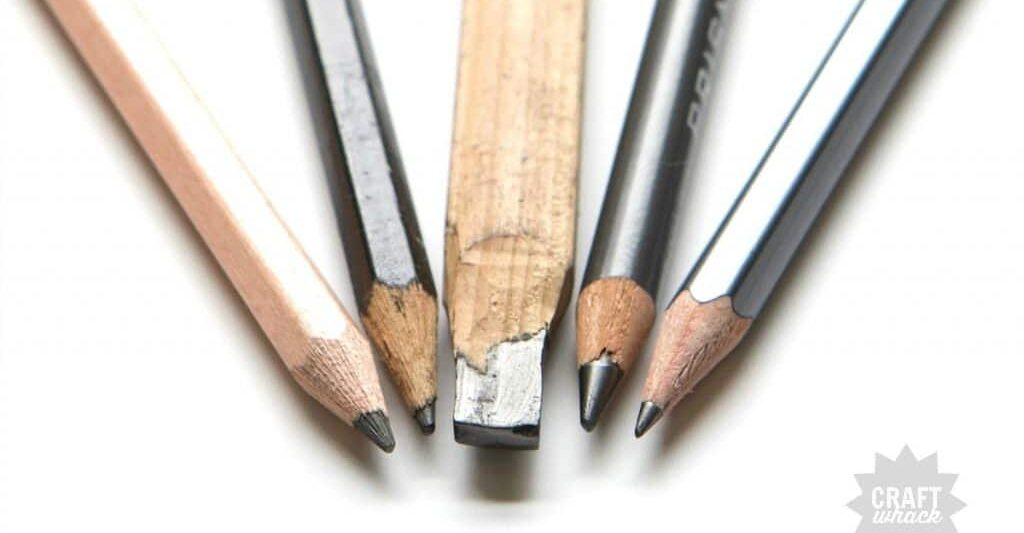 What Are The Best Drawing Pencils? A Pencil Showdown · Craftwhack