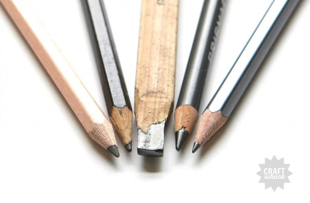 What Are The Best Drawing Pencils? A Pencil Showdown · Craftwhack