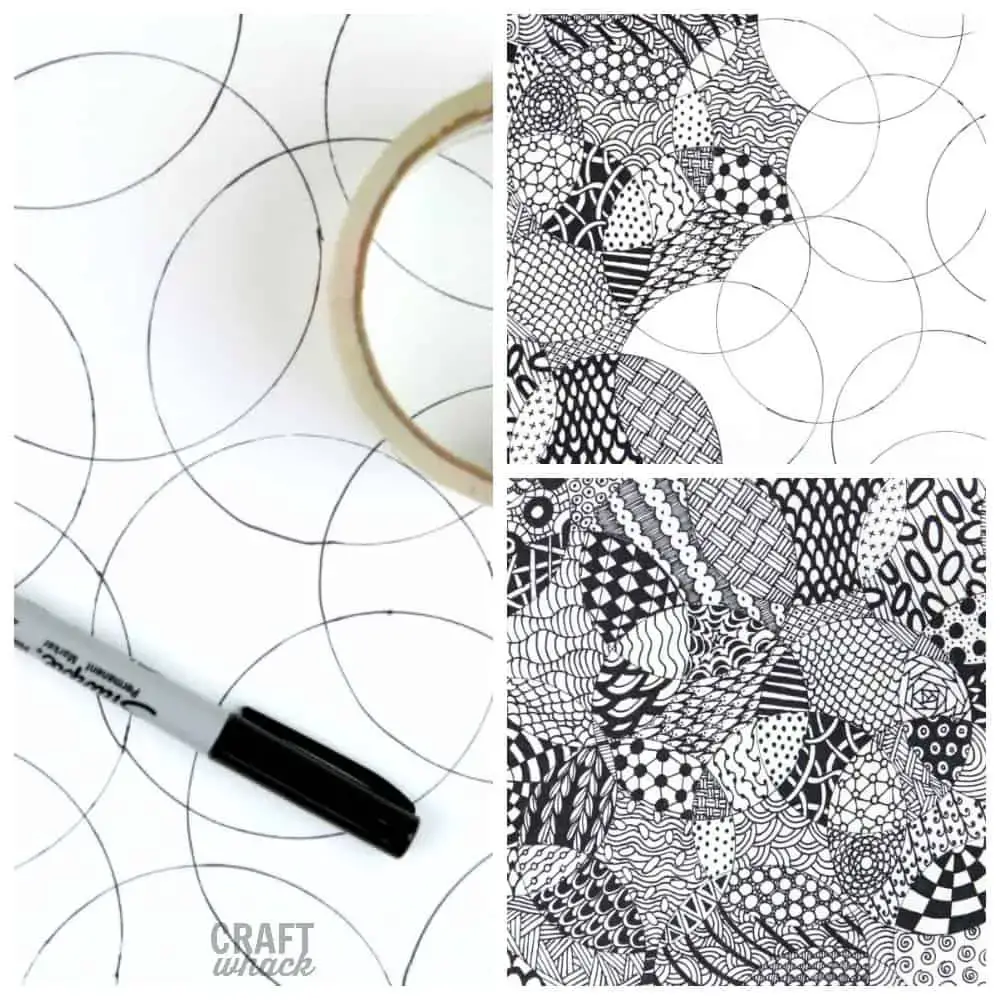 Totally Easy Zentangle With A Simple Step by Step Guide 2024 · Craftwhack