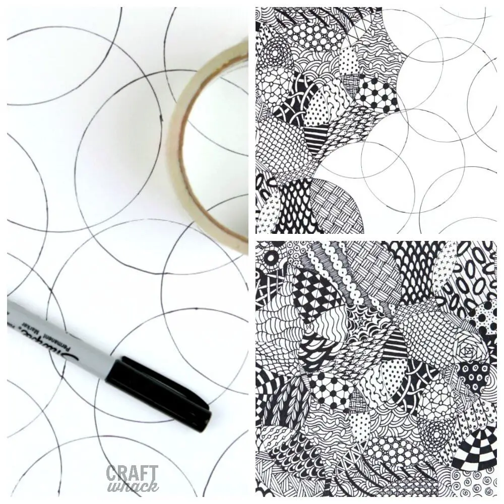 Totally Easy Zentangle With A Simple Step By Step Guide 21 Craftwhack