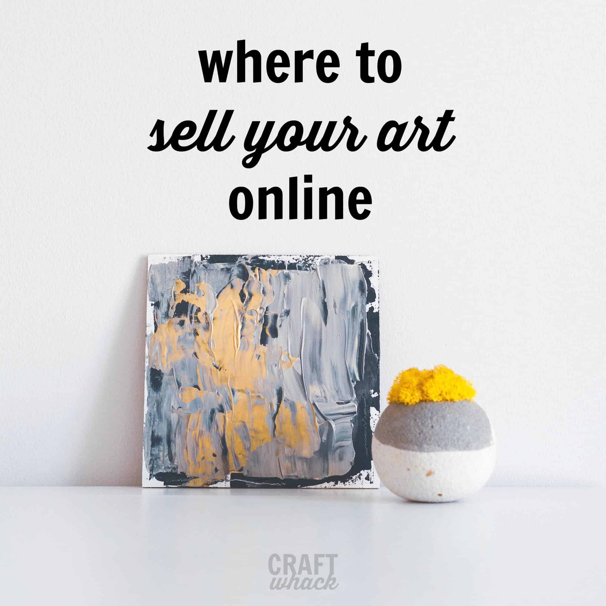 best place to sell my art online