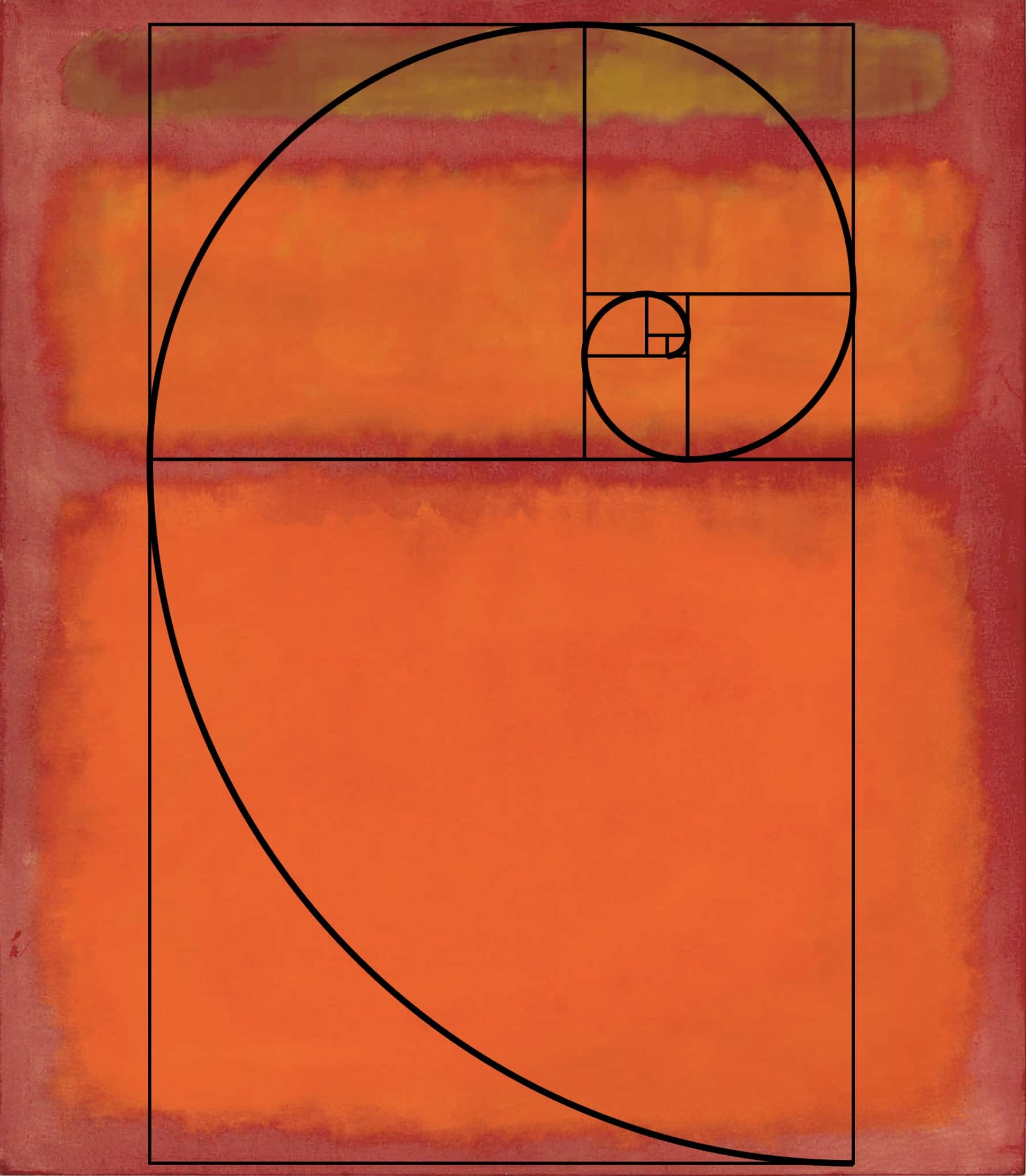 golden rectangle and art