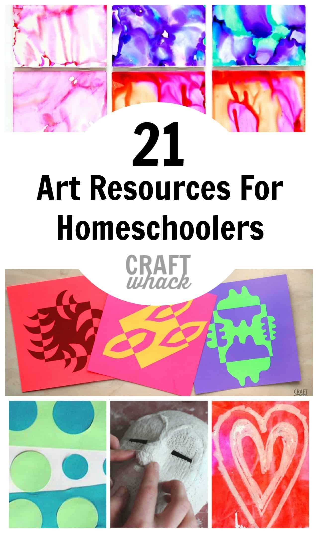 art resources homeschoolers