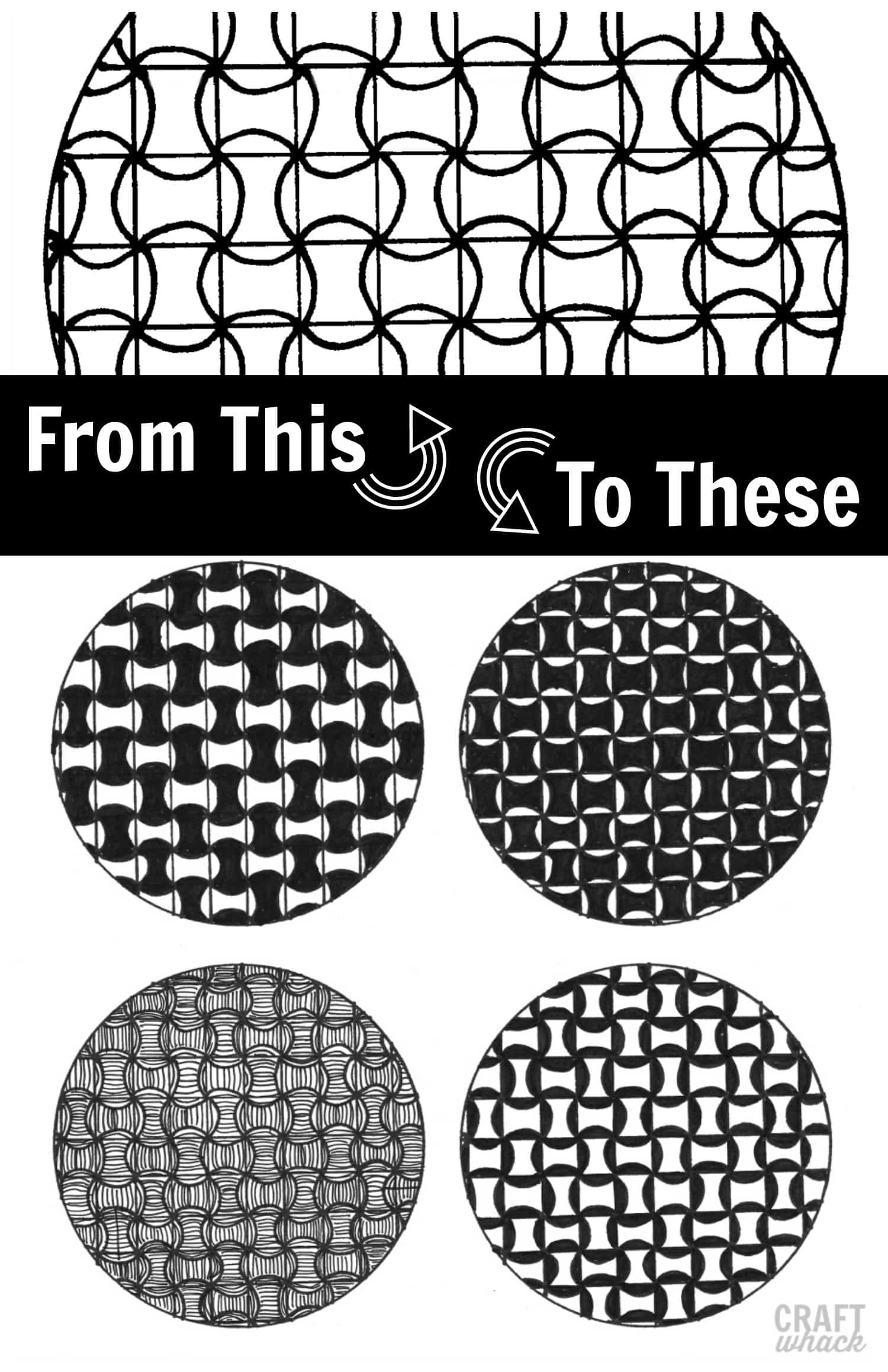 zentangle patterns Printable Pattern
