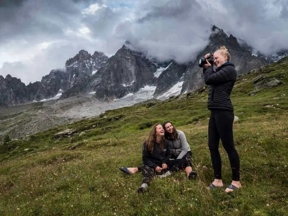 Teenagers on a photography trip with National Geographic