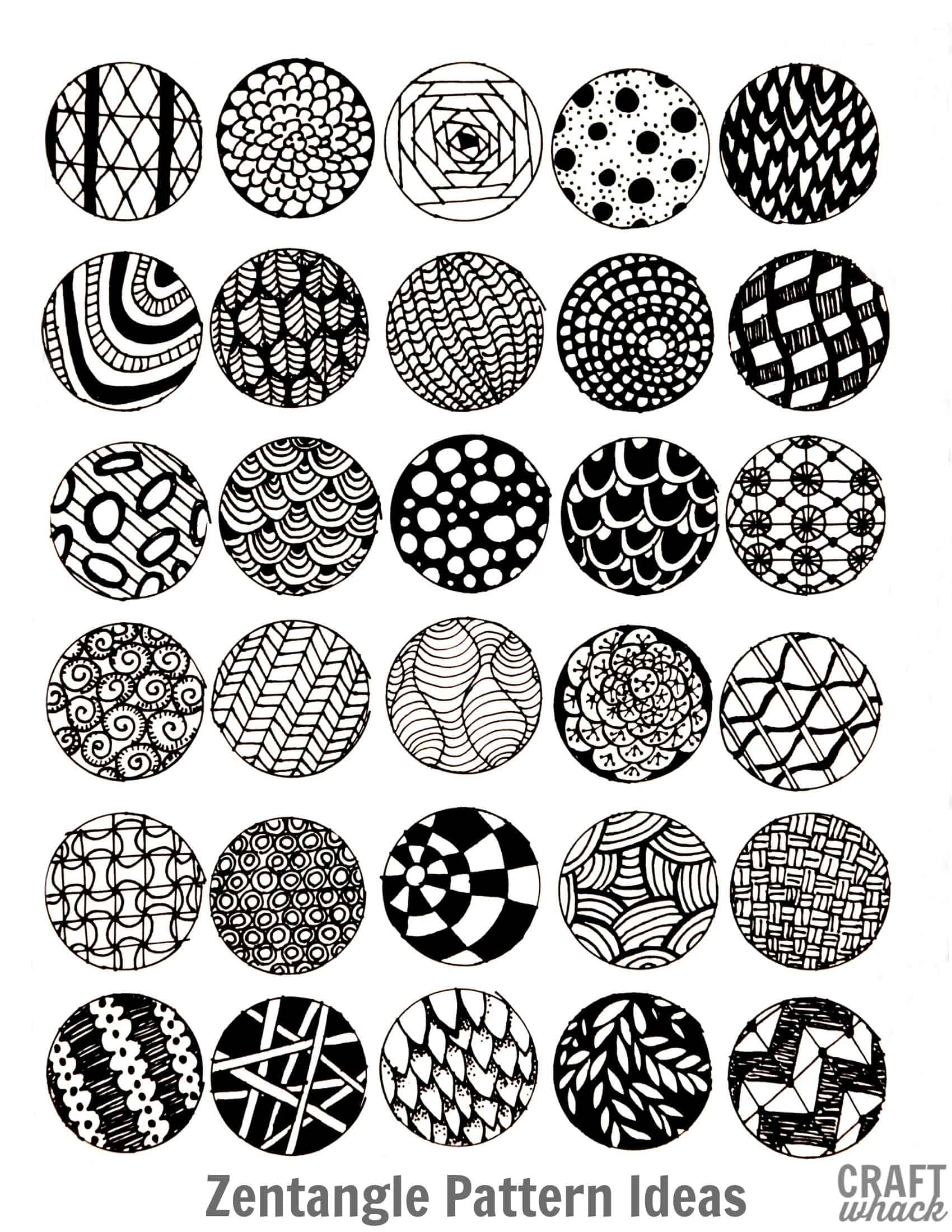 Zentangle Line Design at tanlangstonblog Blog