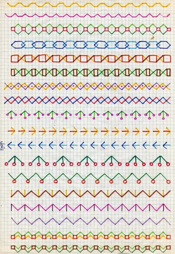 Embroidery patterns