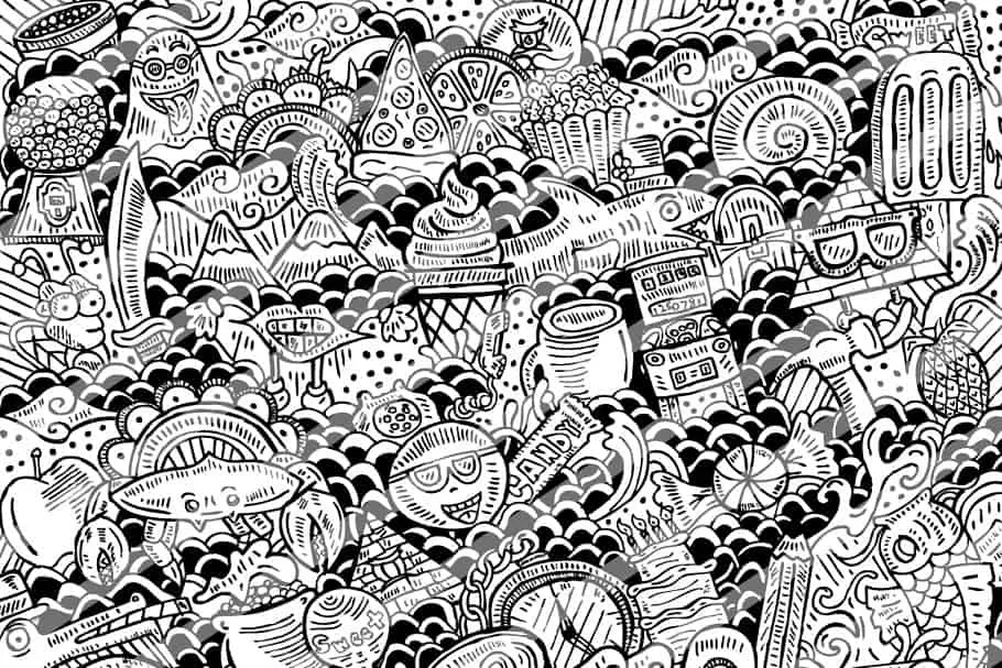 45 Super Cool  Doodle Ideas For 2020  Craftwhack