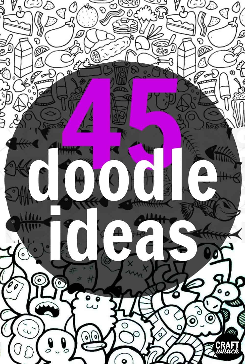 45 Super Cool Doodle Ideas You Can Really Sketch Anywhere!