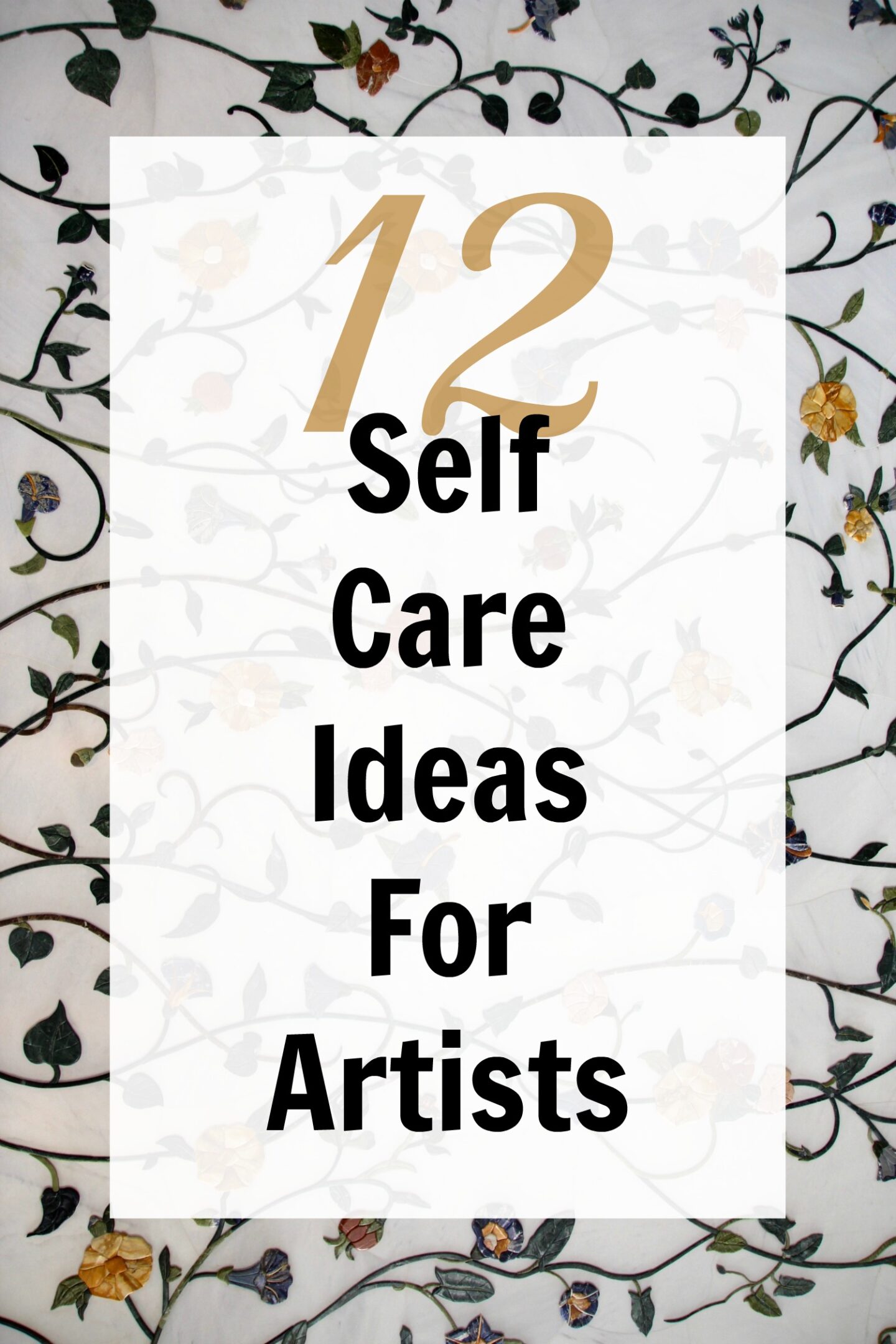 self care for artists