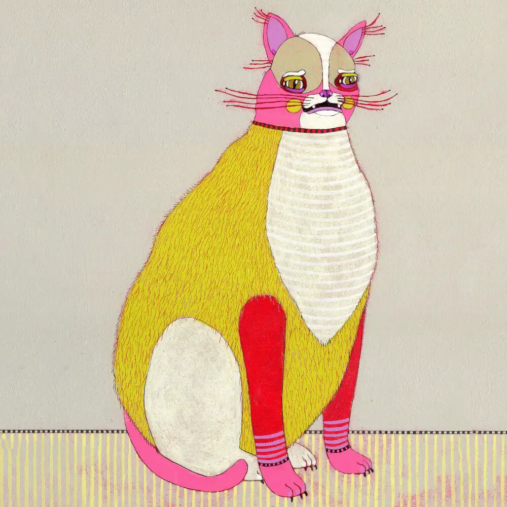 Jennifer Davis, cat illustration