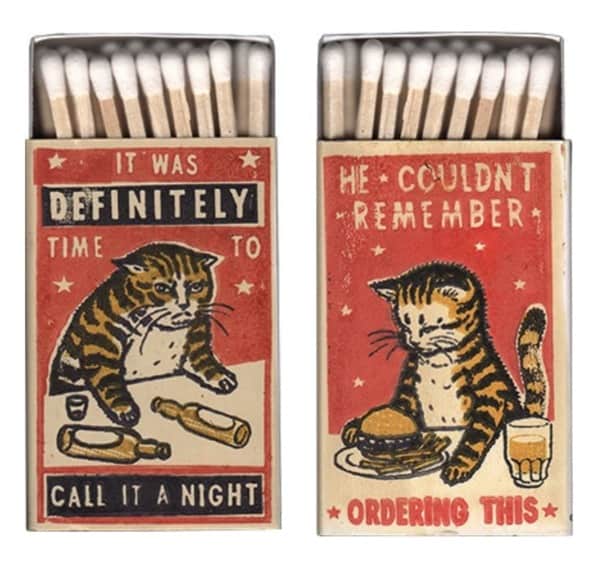 Ravi Zupa's cat matches