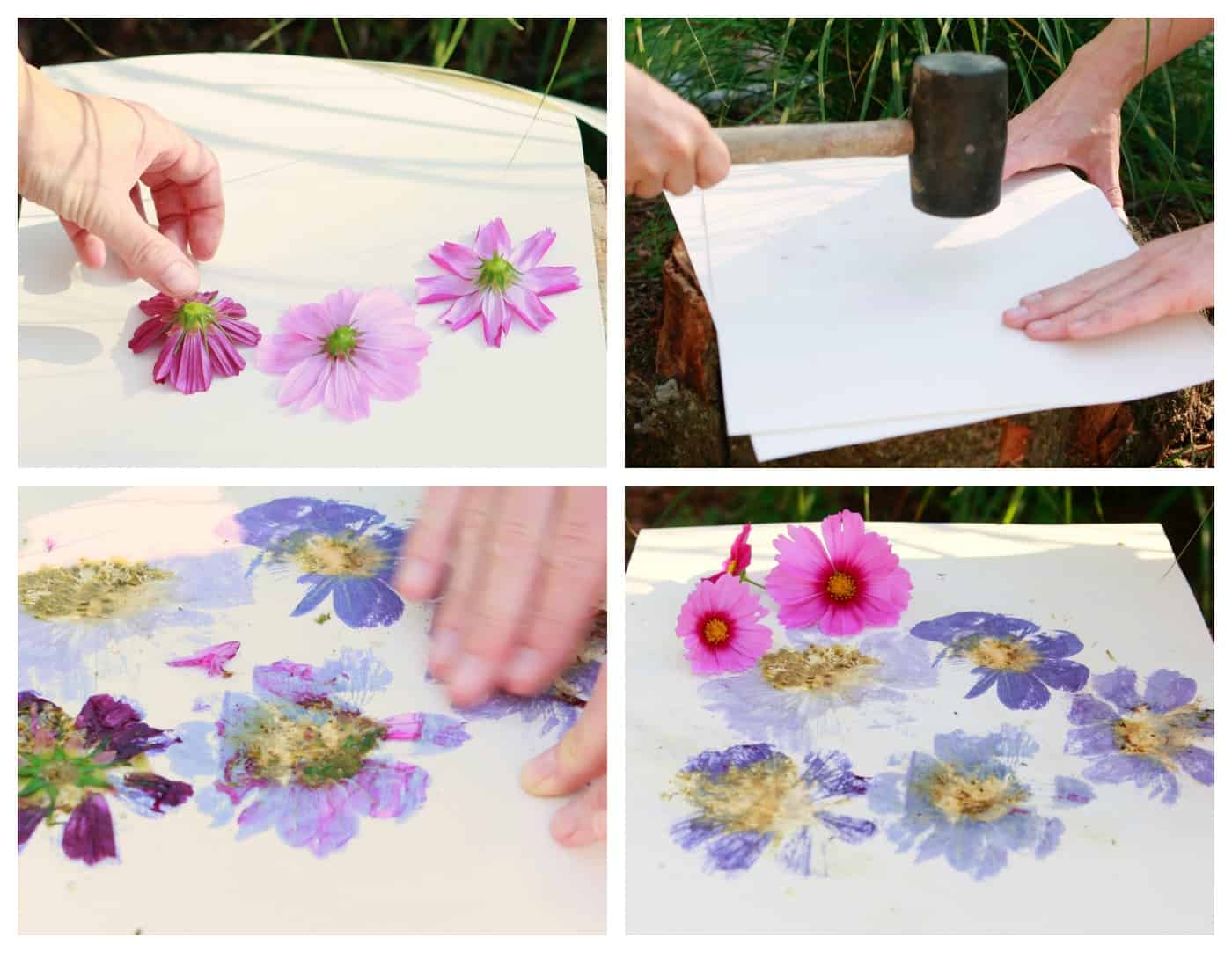 Grab Some Flowers And Pound Them To Make Art · Craftwhack 7441