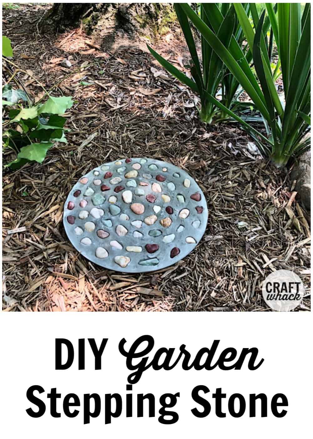 garden step stone diy