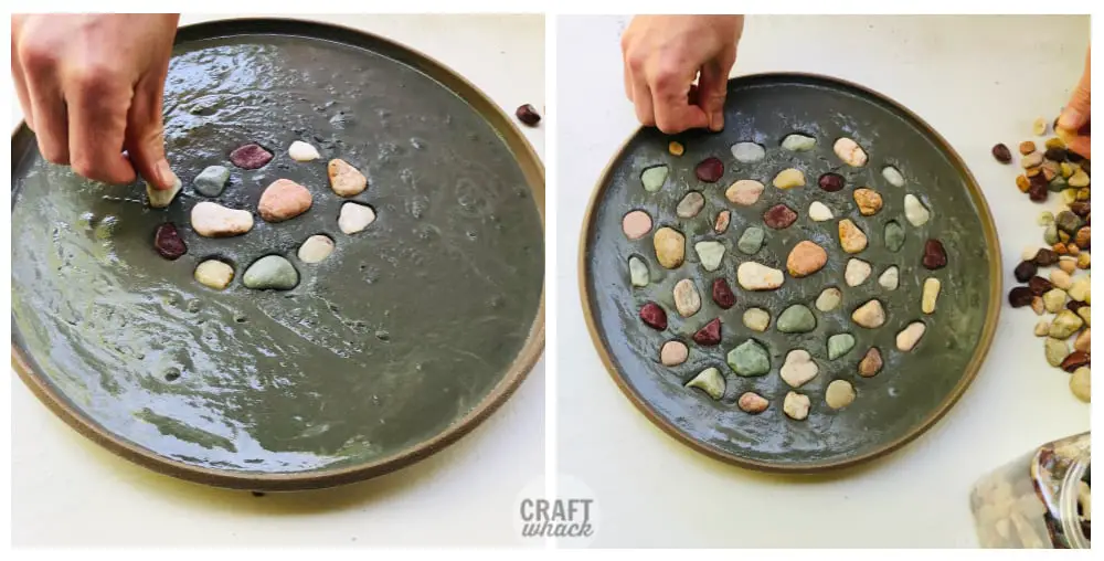 How to Make Mosaic Garden Stepping Stones · Craftwhack