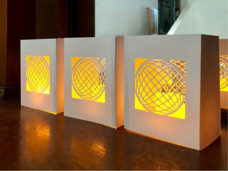 How to Make Beautiful Little Paper Luminaries