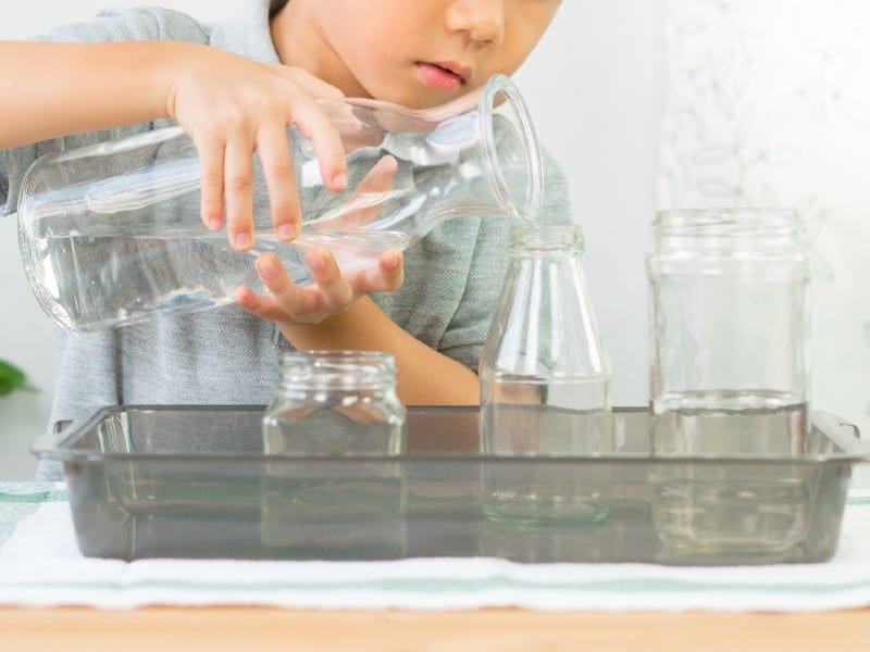 Lego discount sensory bottle