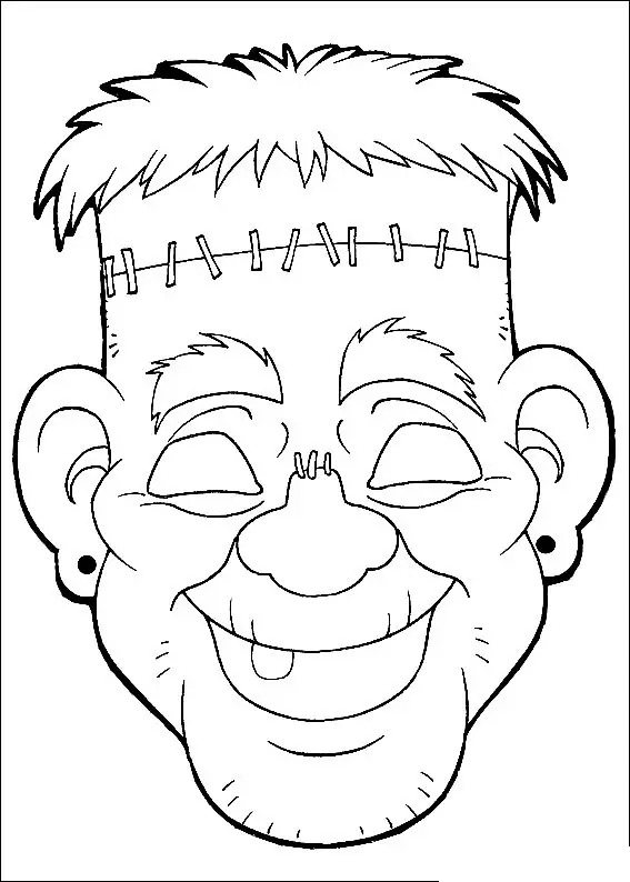 10 Fun Frankenstein Coloring Pages - Makes for Fantastic Decorations