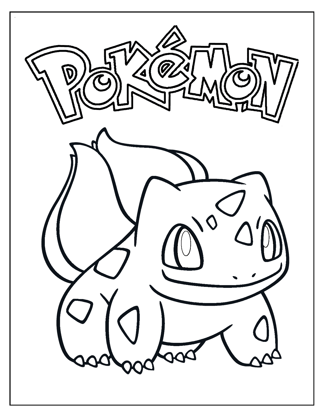 9 Popular Bulbasaur Coloring Pages Craftwhack