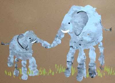 Elephant Handprints