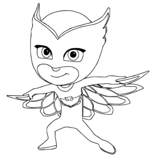10 Fantastic Owlette Coloring Pages · Craftwhack