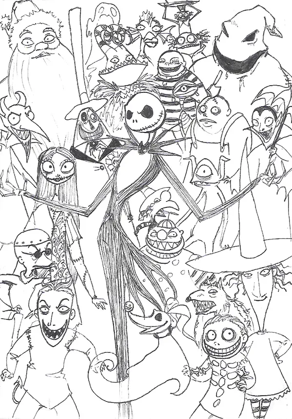 Cast Of Nightmare Before Christmas