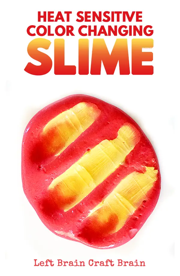 Color-Changing Heat-Sensitive Slime