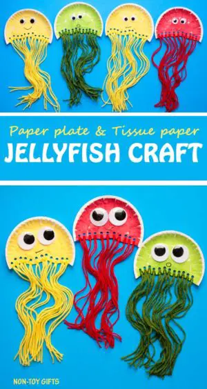 Paper Plate Jelly Fish