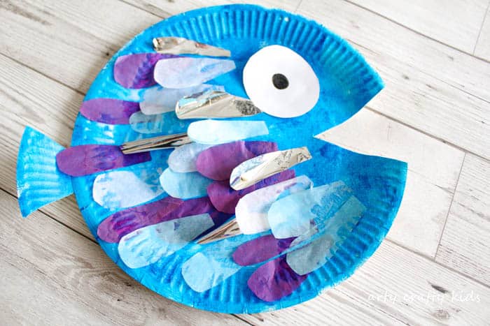 Paper Plate Fish