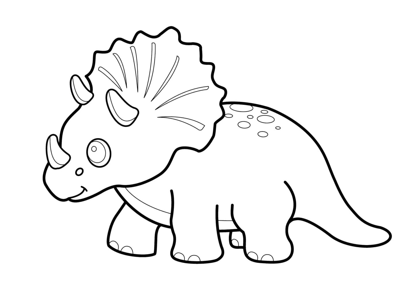 Cute Triceratops