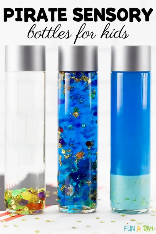 How To Make Sensory Bottles 6 Different Types ! · Craftwhack