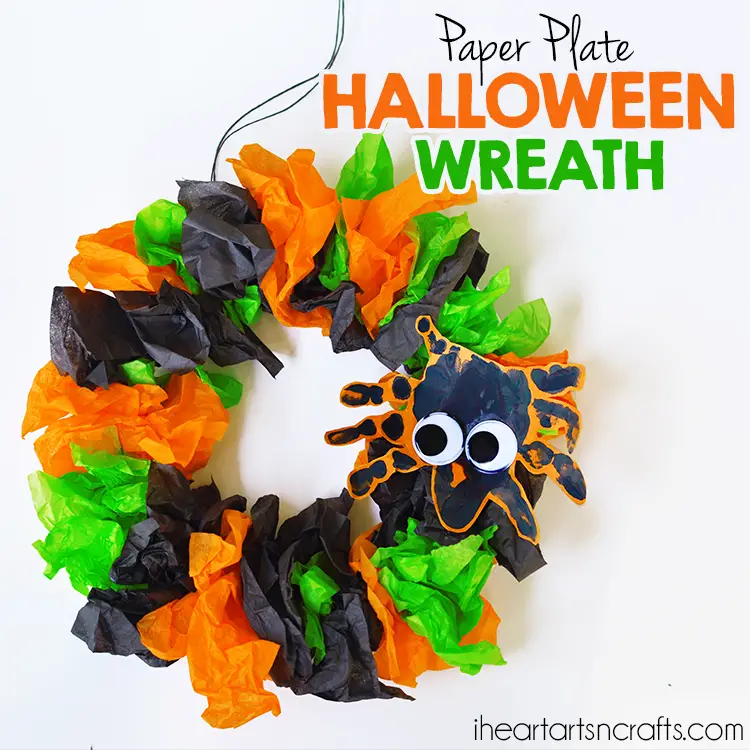 Paper Plate Wreath