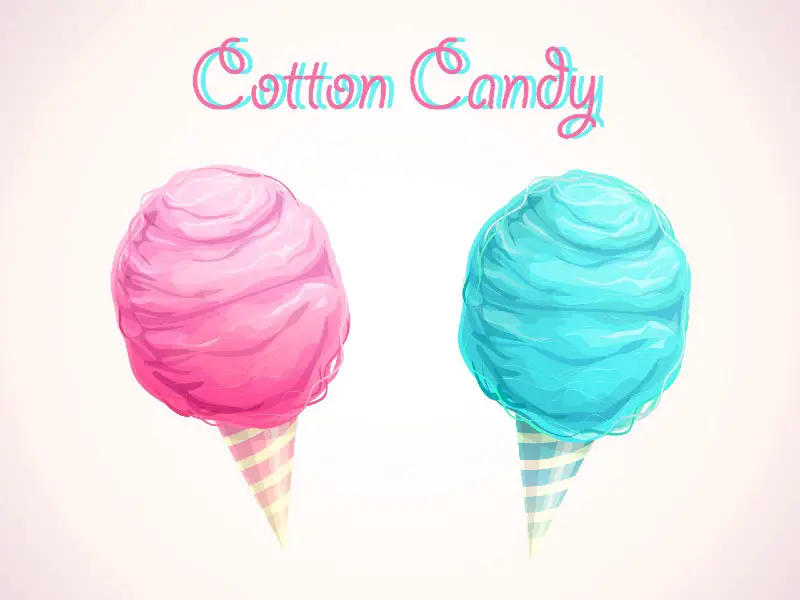 cotton candy craft